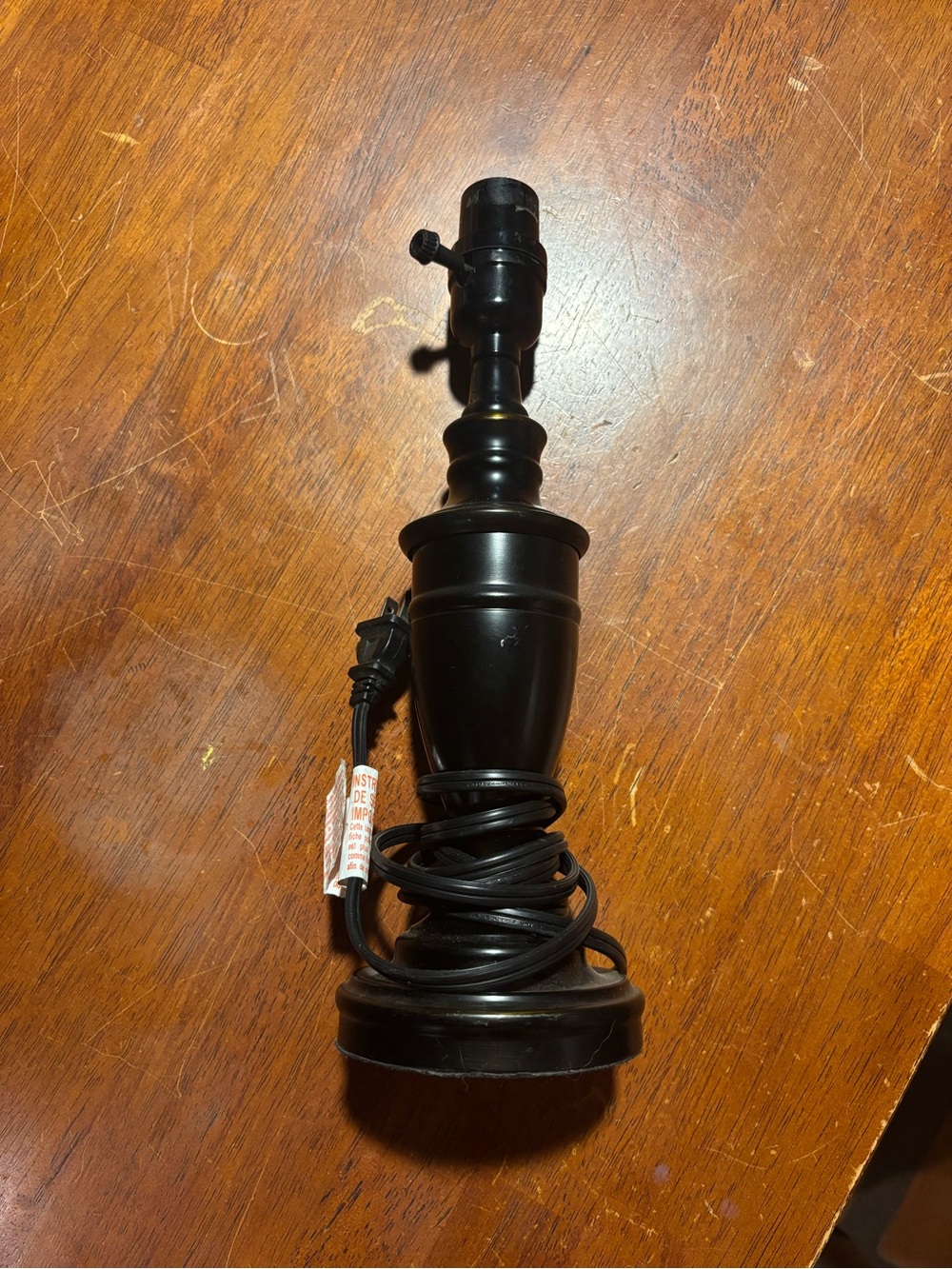 Dark BronzeTable Lamp Base - Sleek Classic Design